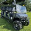 2024 Evolution D5 Maverick 6 Gray Forward Facing 6 Passenger Lifted Electric Used Golf Cart — Extended Range Lithium — Street Legal - Image 5